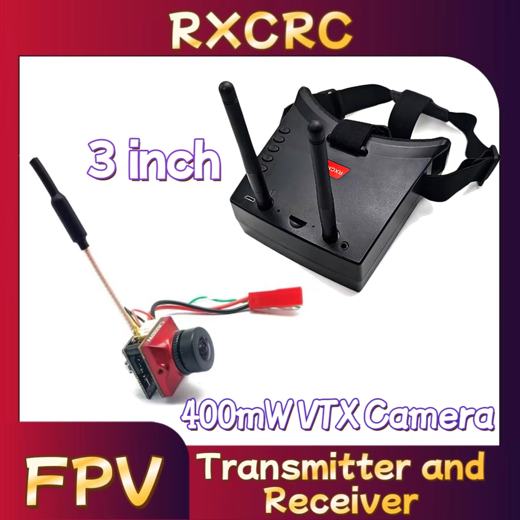 RXCRC 5.8G Module transmitter  - Fpv Drone Goggles ulasan dan harga