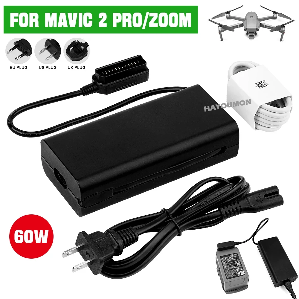 For DJI Mavic 2 Pro/Zoom Drone - Fpv Drone Charger ulasan dan harga