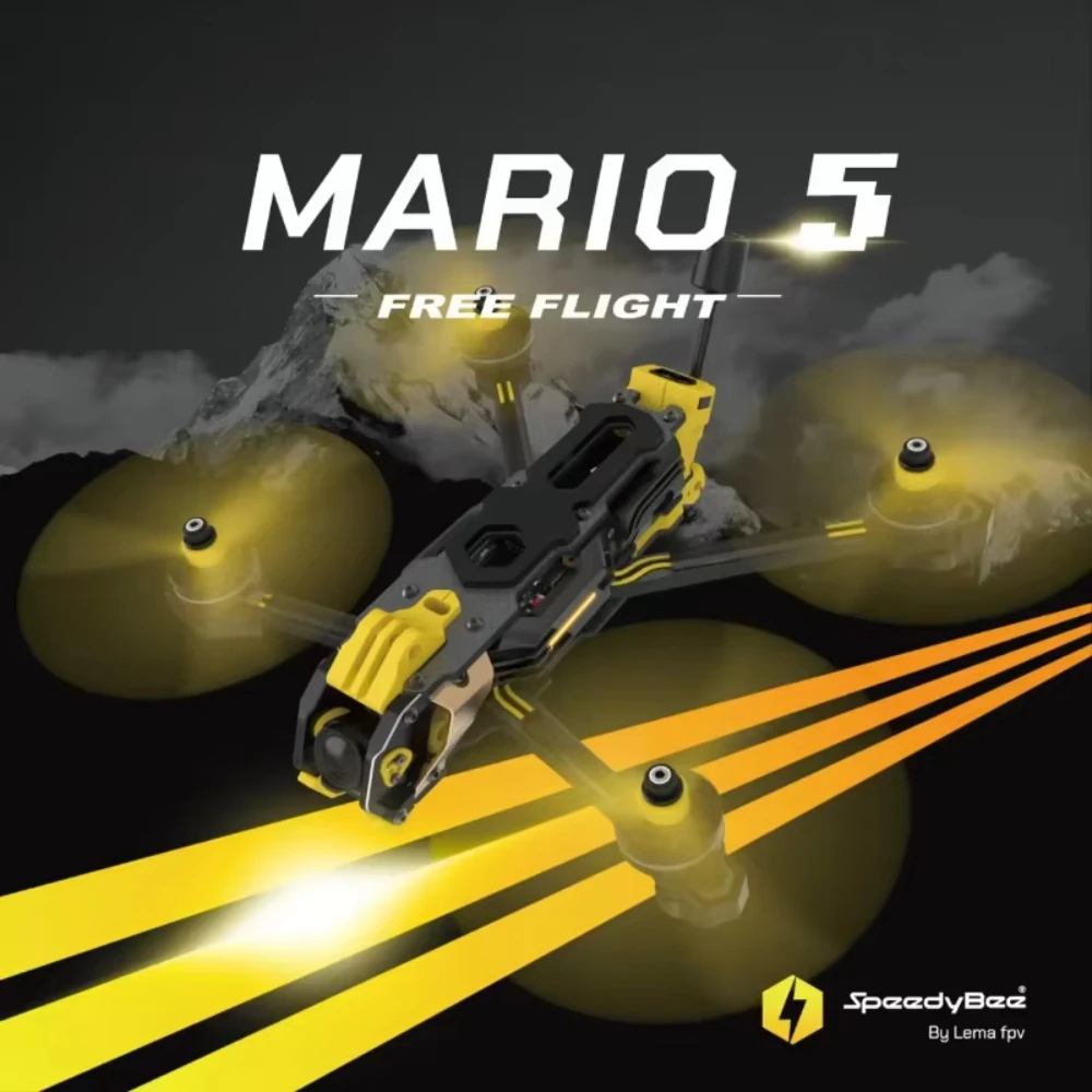 Speedybee Mario 5 O4 Frame Kit - Fpv Drone Propeller ulasan dan harga